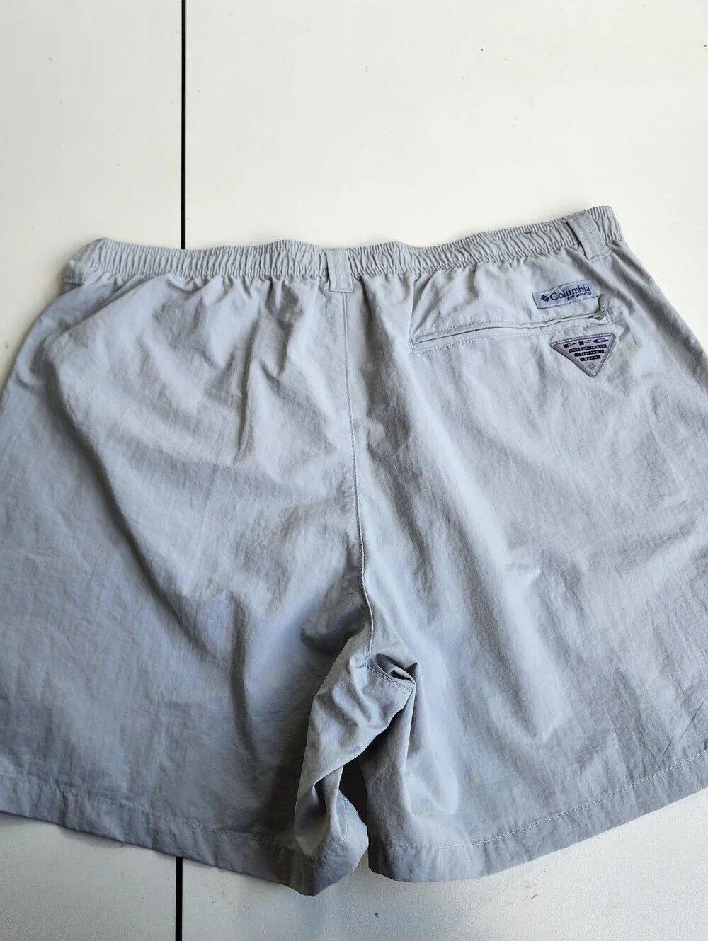 COLUMBIA Shorts Men's L Nylon Elastic Drawstring 6
